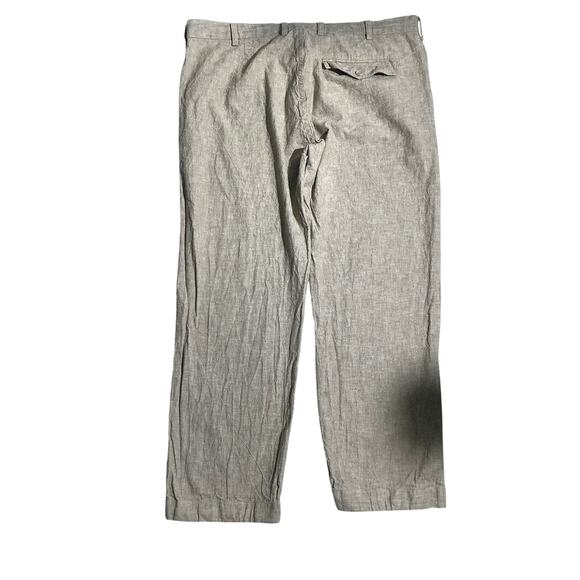 Samuel Windsor Linen Blend Trousers Men’s 38W 29L — Business, Casual, Summer - Picture 2 of 9